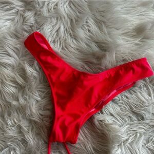 PINK Victoria's Secret Coral Bikini Bottom